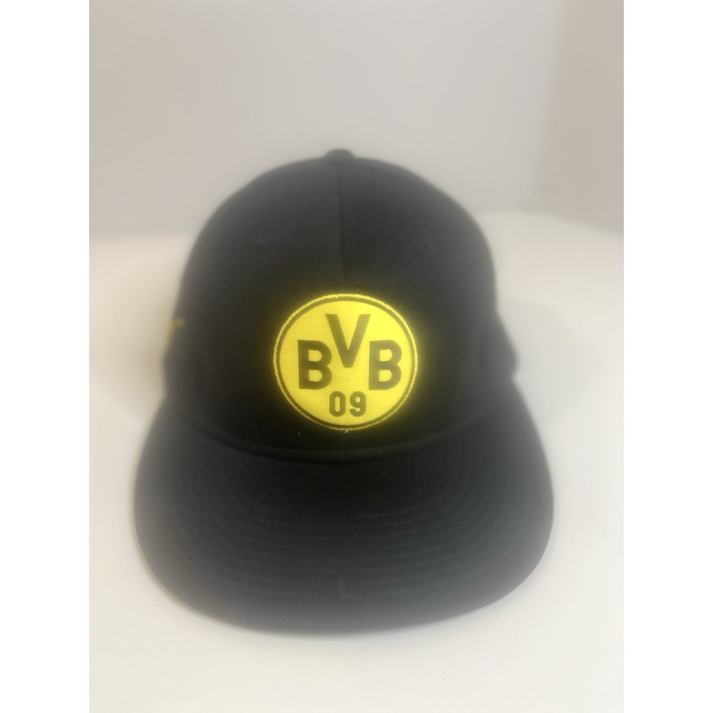 Puma Borussia Dortmund BVB Soccer Team Fitted Hat StretcH Men's Sz OSFA
